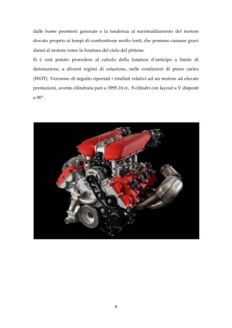 Anteprima della tesi: Scelta ottimale dell’angolo di anticipo all’accensione per un motore ad elevate prestazioni, Pagina 4