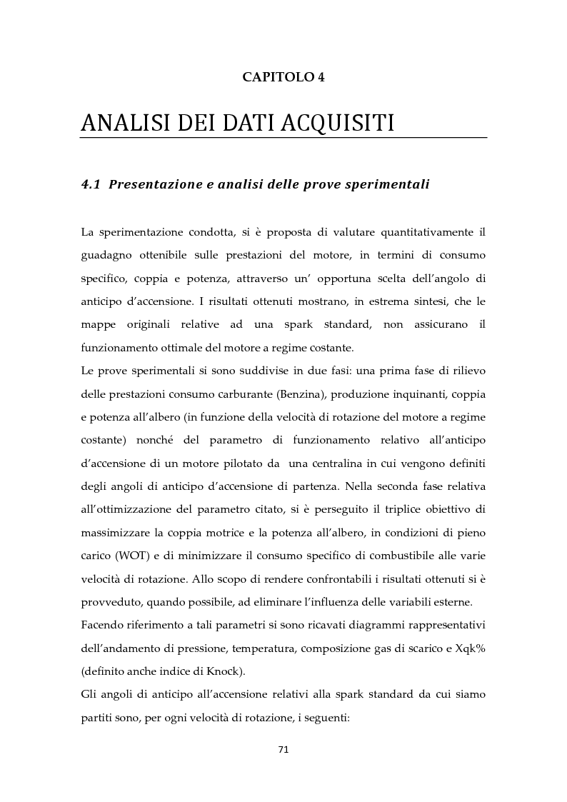 Anteprima della tesi: Scelta ottimale dell’angolo di anticipo all’accensione per un motore ad elevate prestazioni, Pagina 5