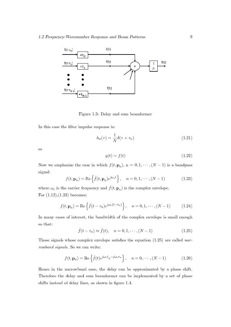 Anteprima della tesi: Distributed Beamforming Phase Synchronization Algorithms with multiple spatial constraints, Pagina 8