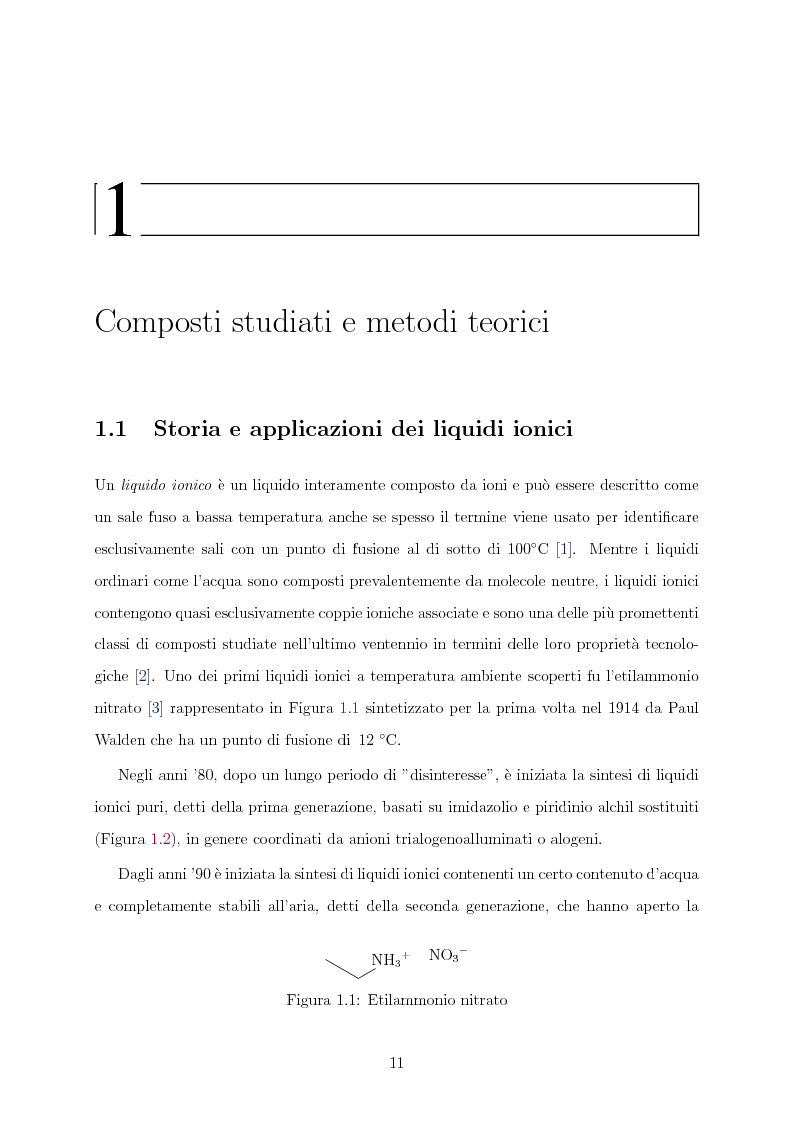 Anteprima della tesi: Caratterizzazione computazionale di alchilammonio cloruri, Pagina 4