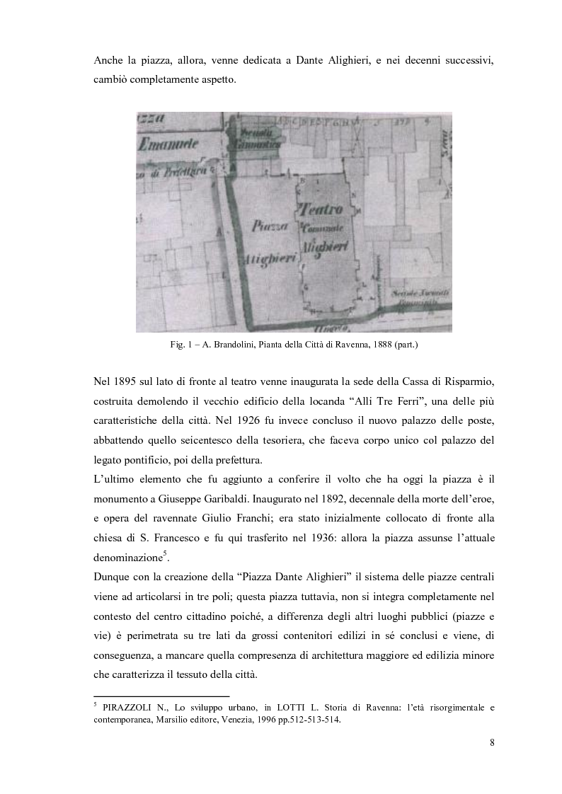 Anteprima della tesi: Cassa di Risparmio di Ravenna, edificio emblematico della cultura unificatrice dell’Italia di fine Ottocento: studio diagnostico dei prospetti, Pagina 8