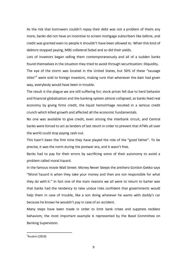 Anteprima della tesi: The Lender of Last Resort: Is There a Role for the ECB?, Pagina 6
