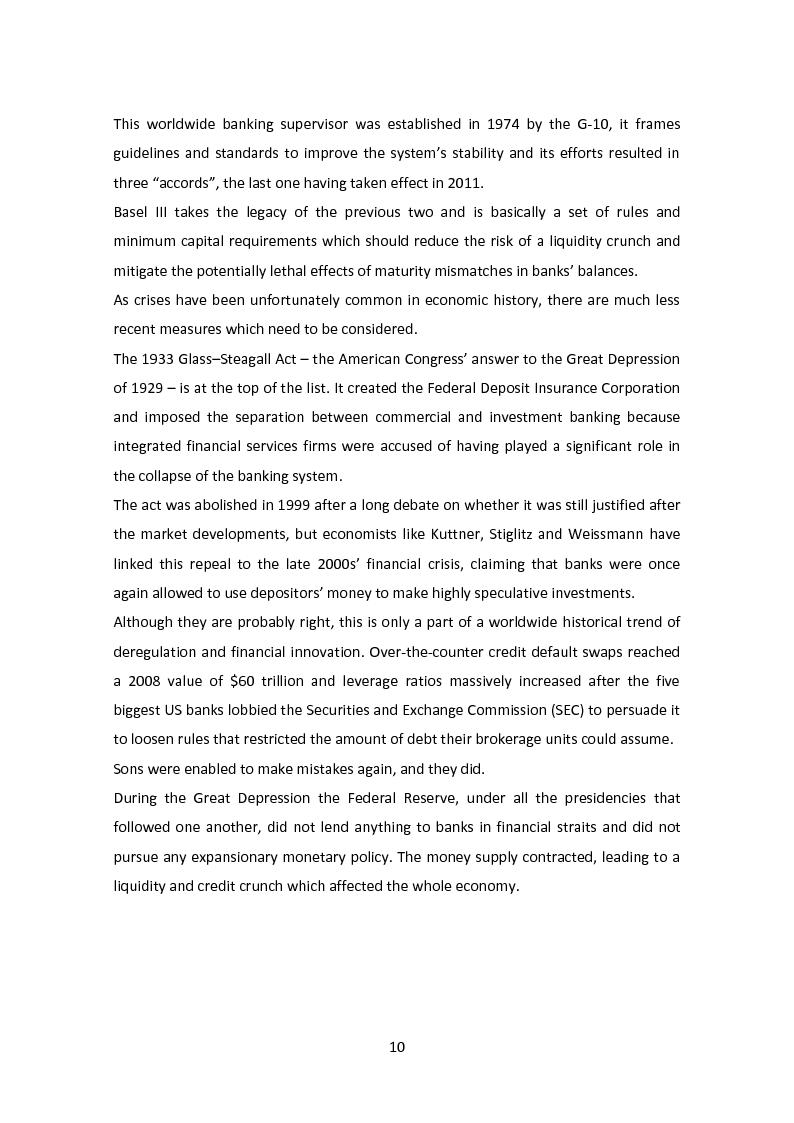 Anteprima della tesi: The Lender of Last Resort: Is There a Role for the ECB?, Pagina 7