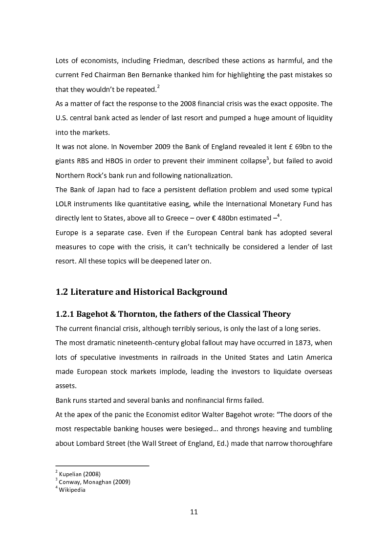 Anteprima della tesi: The Lender of Last Resort: Is There a Role for the ECB?, Pagina 8