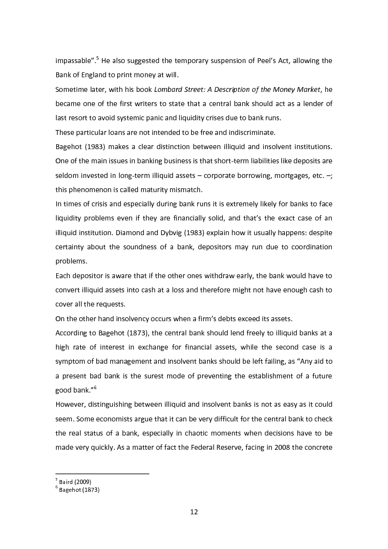 Anteprima della tesi: The Lender of Last Resort: Is There a Role for the ECB?, Pagina 9