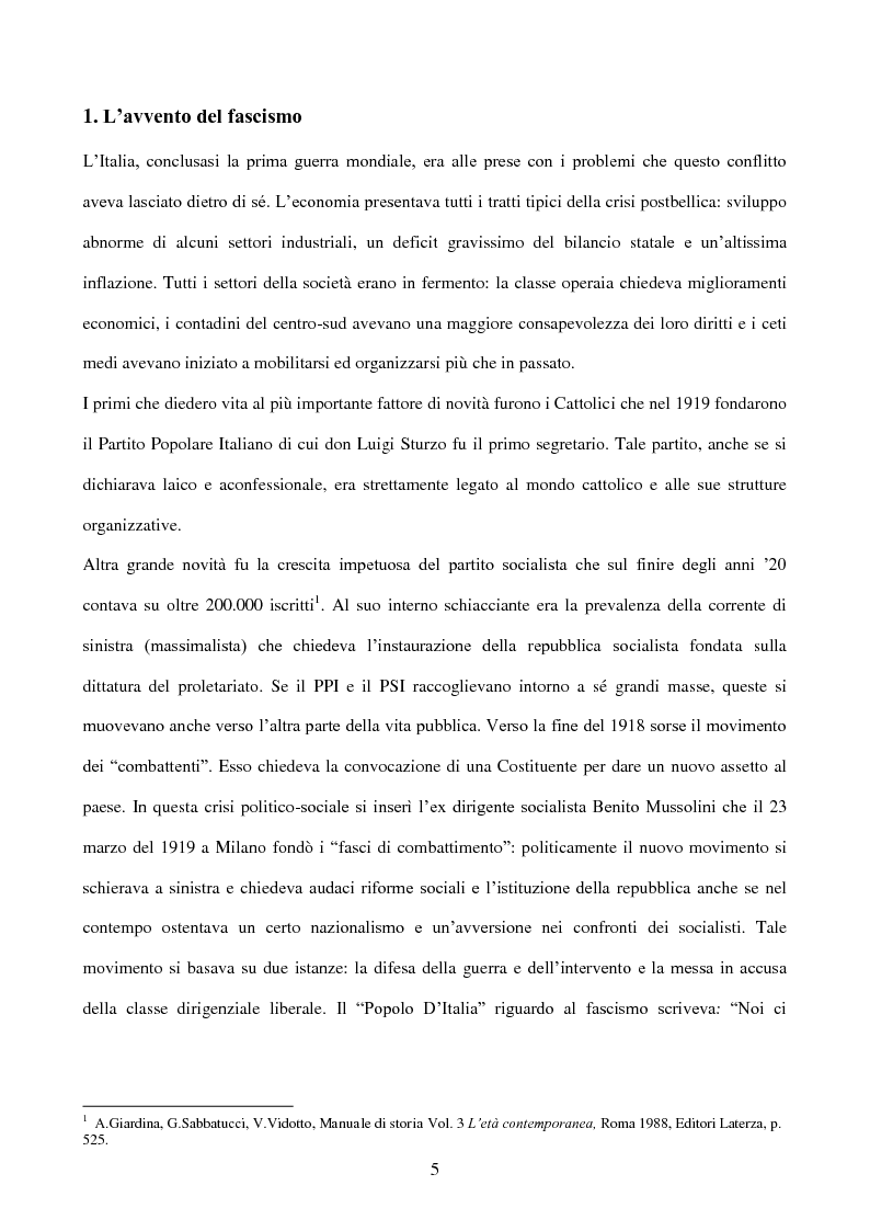 Anteprima della tesi: La stampa durante la dittatura fascista, Pagina 3