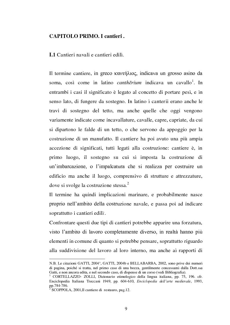 Anteprima della tesi: Il cantiere navale medievale nel Mediterraneo: un problema archeologico, Pagina 10