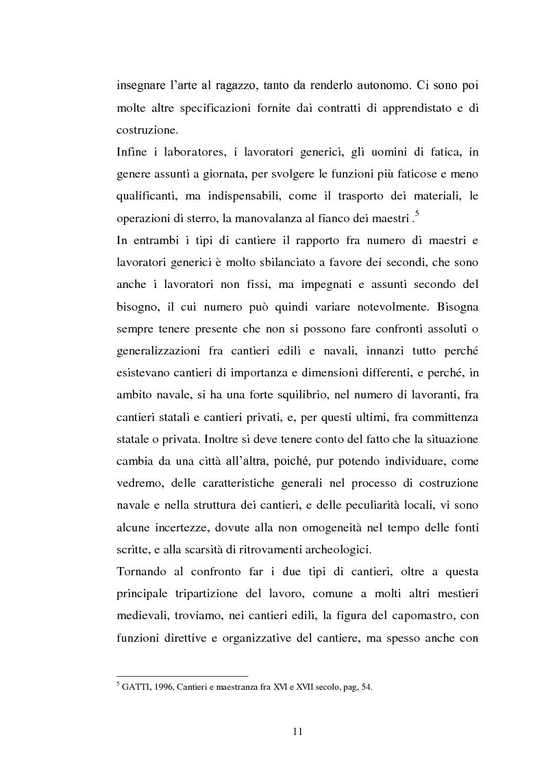 Anteprima della tesi: Il cantiere navale medievale nel Mediterraneo: un problema archeologico, Pagina 12