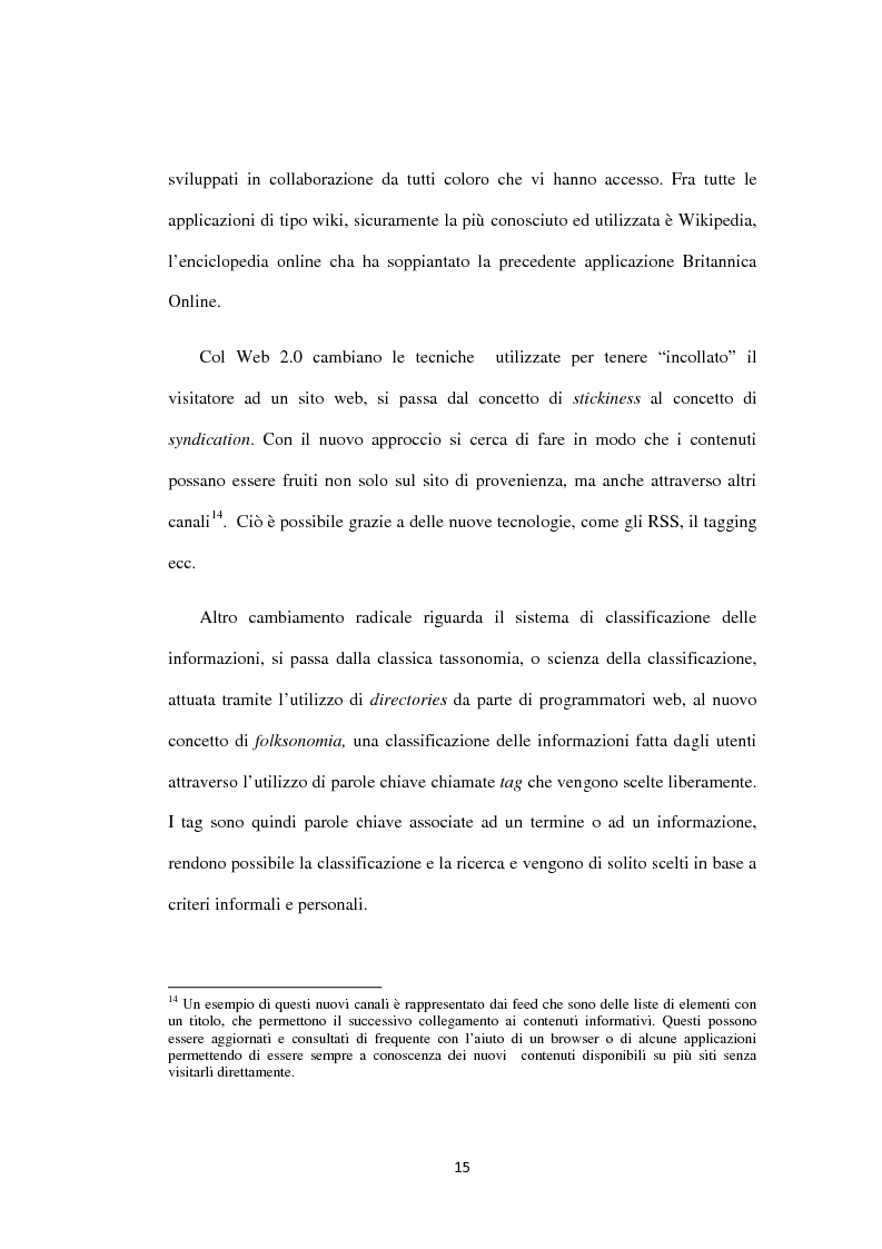 Anteprima della tesi: Approcci ''Open'' e ''User-led'': il ruolo delle tecnologie Web, Pagina 16