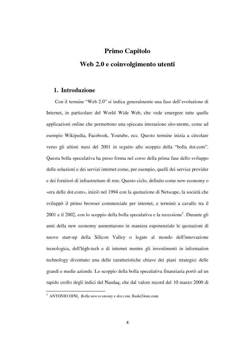 Anteprima della tesi: Approcci ''Open'' e ''User-led'': il ruolo delle tecnologie Web, Pagina 5