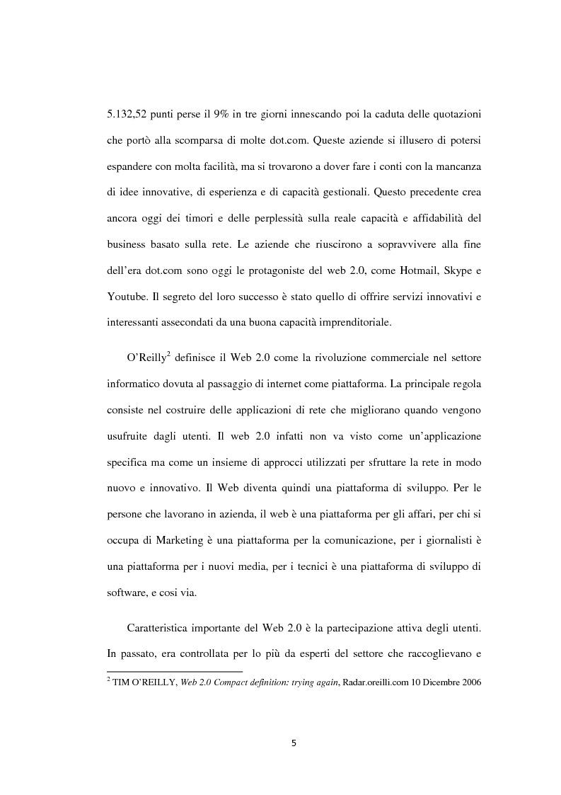 Anteprima della tesi: Approcci ''Open'' e ''User-led'': il ruolo delle tecnologie Web, Pagina 6
