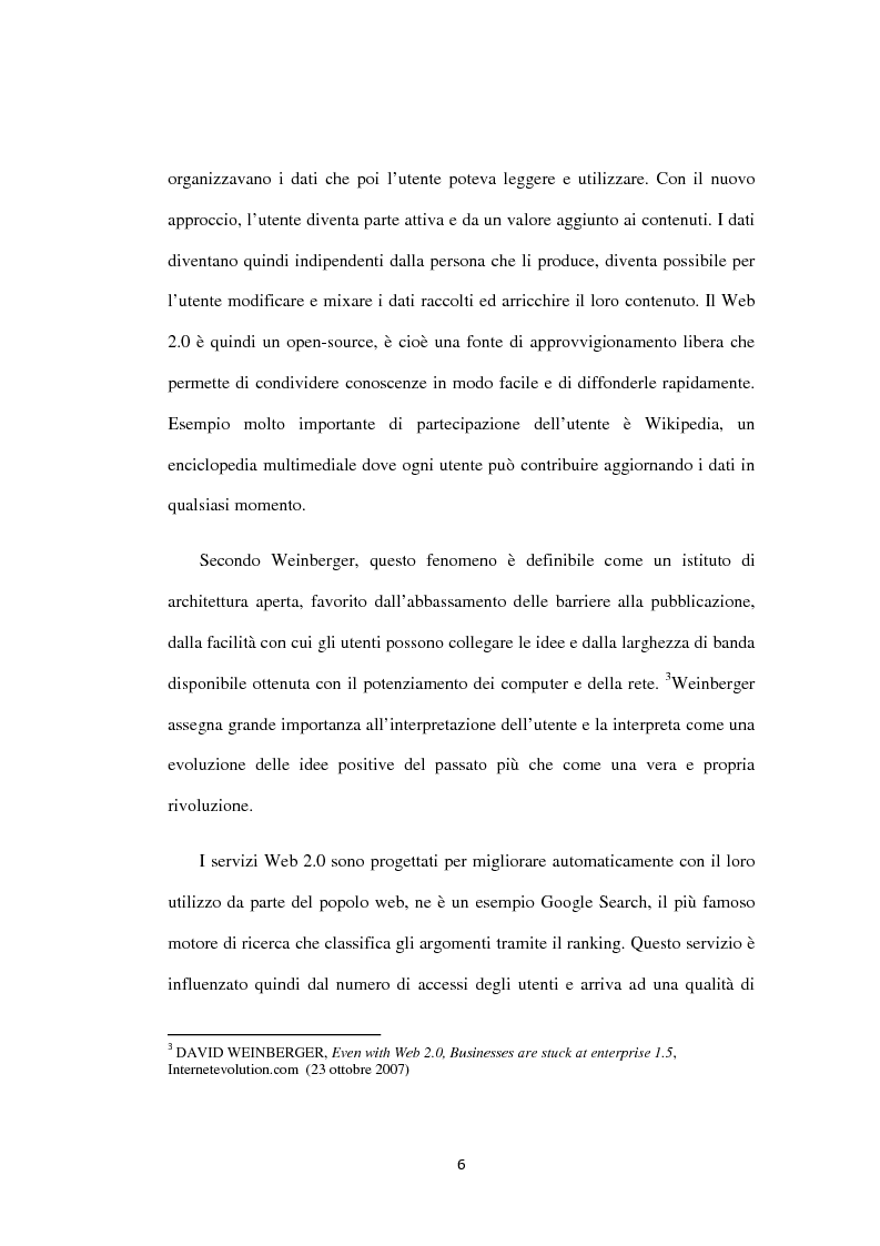 Anteprima della tesi: Approcci ''Open'' e ''User-led'': il ruolo delle tecnologie Web, Pagina 7