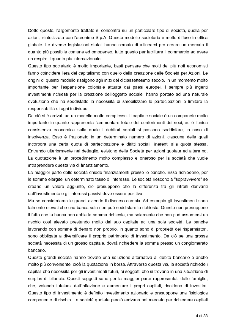 Anteprima della tesi: L'incentivazione del Management attraverso strumenti a base azionaria , Pagina 3