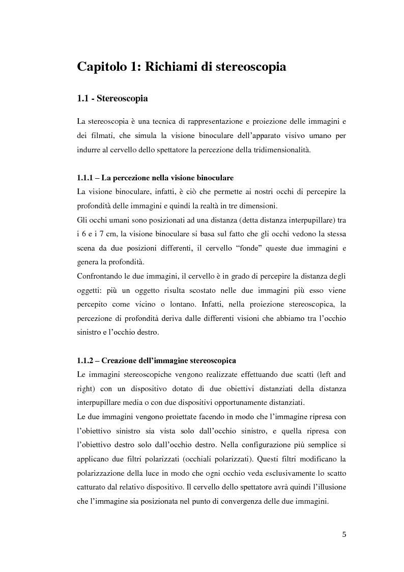 Anteprima della tesi: Analisi e compressione adattiva di immagini stereoscopiche in formato MPO, Pagina 3