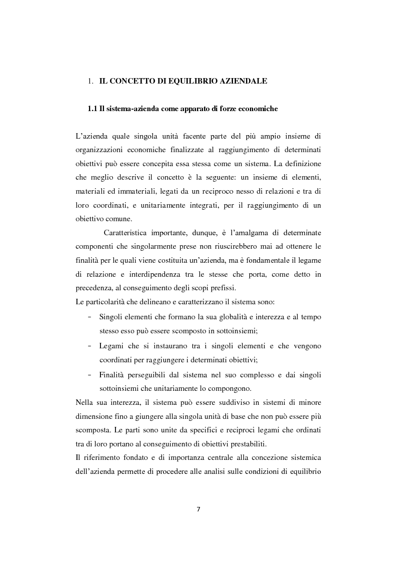 Anteprima della tesi: Gli equilibri nelle aziende turistiche: il caso delle imprese ricettive-alberghiere e dei tour operators, Pagina 4