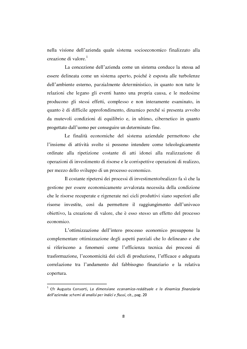 Anteprima della tesi: Gli equilibri nelle aziende turistiche: il caso delle imprese ricettive-alberghiere e dei tour operators, Pagina 5