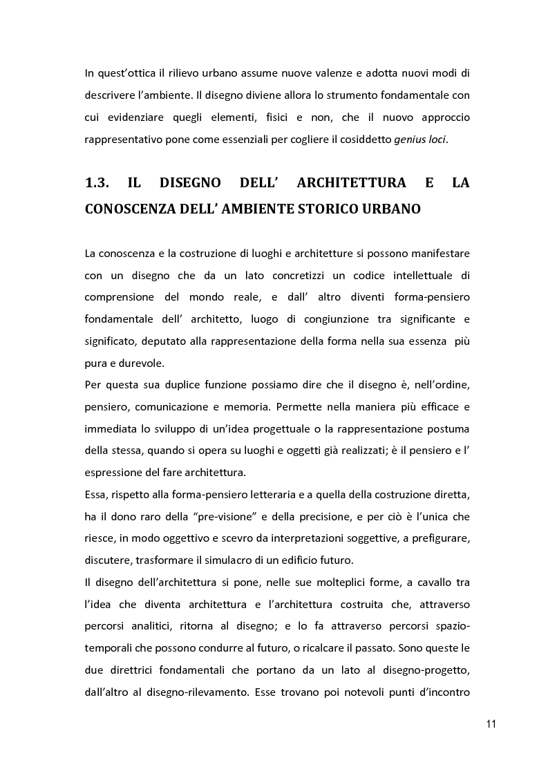 Anteprima della tesi: Il Disegno Intelligente: conoscere, interpretare, trasformare - Percorsi e visioni nel centro storico di Maglie (LE), Pagina 6