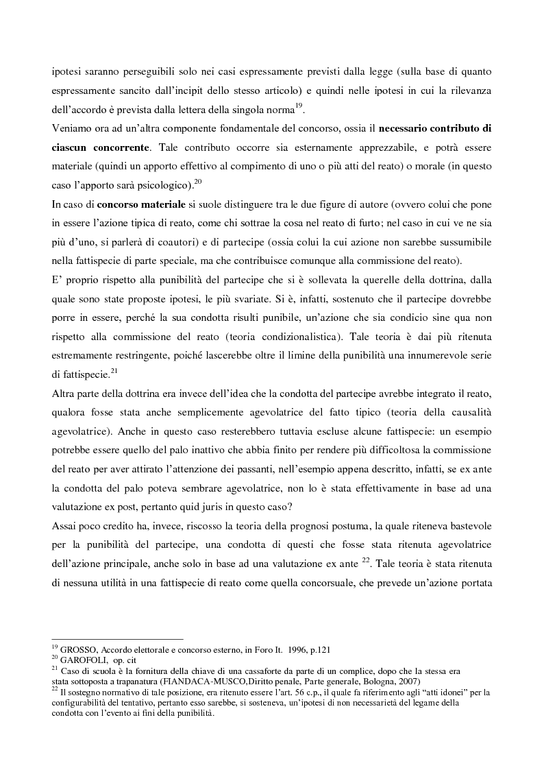 Anteprima della tesi: Il concorso esterno nell'associazione mafiosa: origini, ipotesi criminologiche e aspetti di attualità., Pagina 9