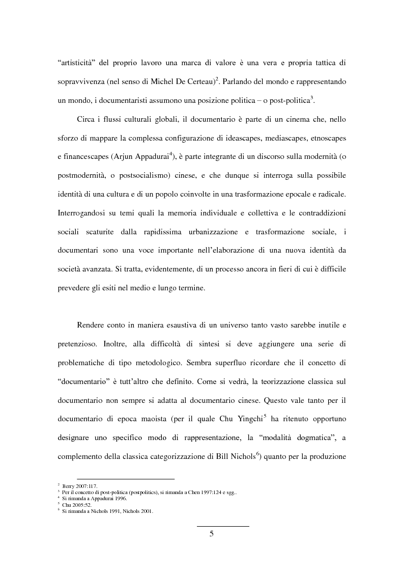 Anteprima della tesi: Documentario cinese indipendente contemporaneo, Pagina 3