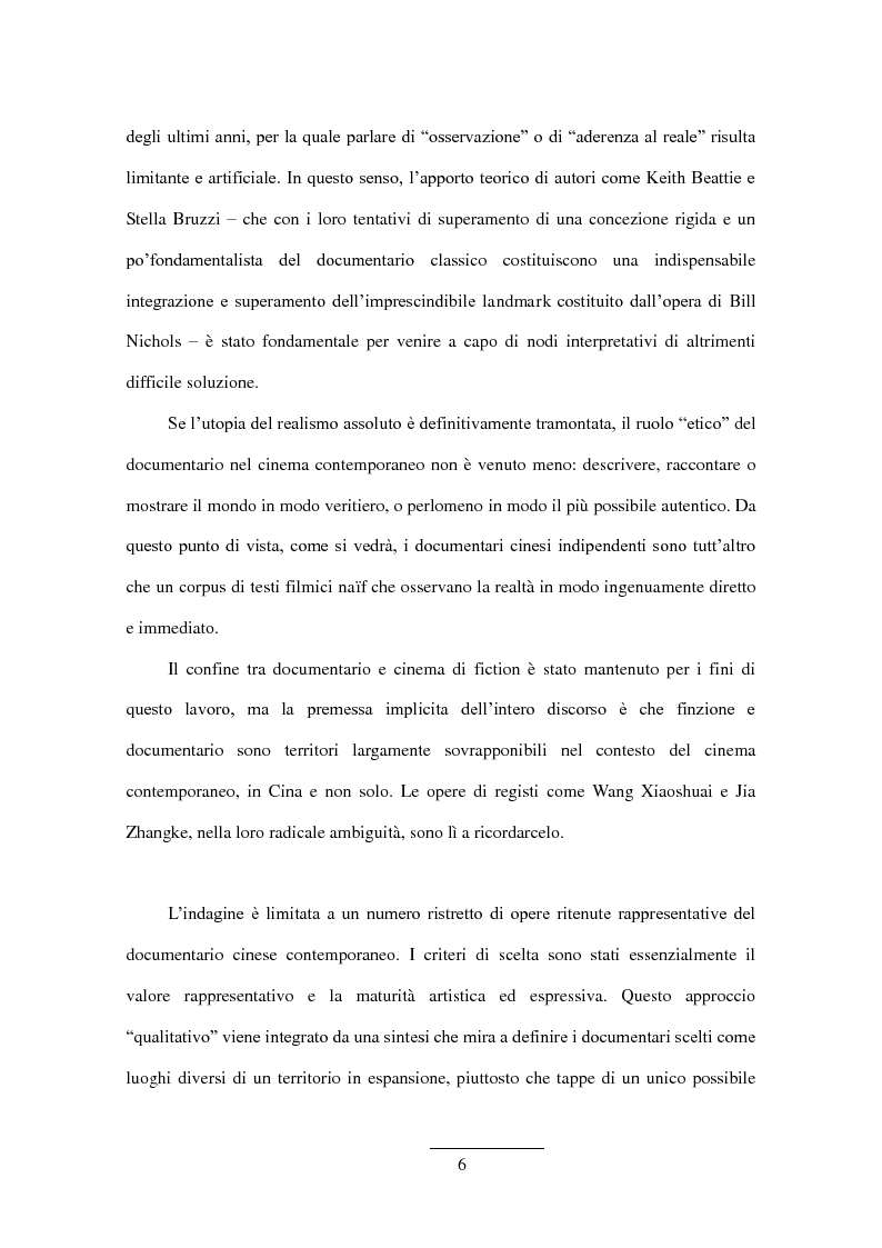 Anteprima della tesi: Documentario cinese indipendente contemporaneo, Pagina 4