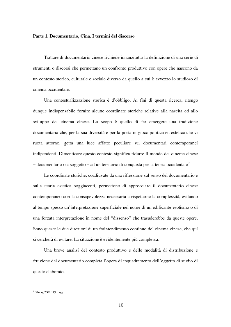 Anteprima della tesi: Documentario cinese indipendente contemporaneo, Pagina 8