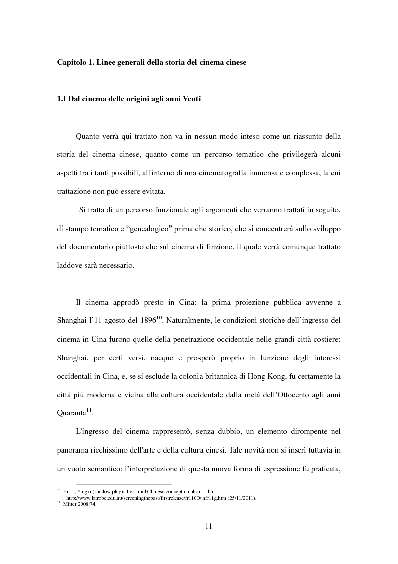 Anteprima della tesi: Documentario cinese indipendente contemporaneo, Pagina 9