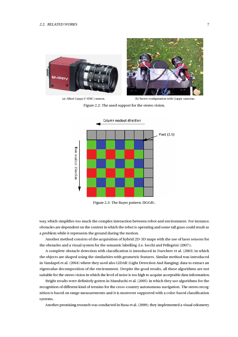 Anteprima della tesi: Stereo Vision Based Object Detection for Mobile Robots (Stereo Visione per il Riconoscimento di Oggetti nella Robotica Mobile), Pagina 9