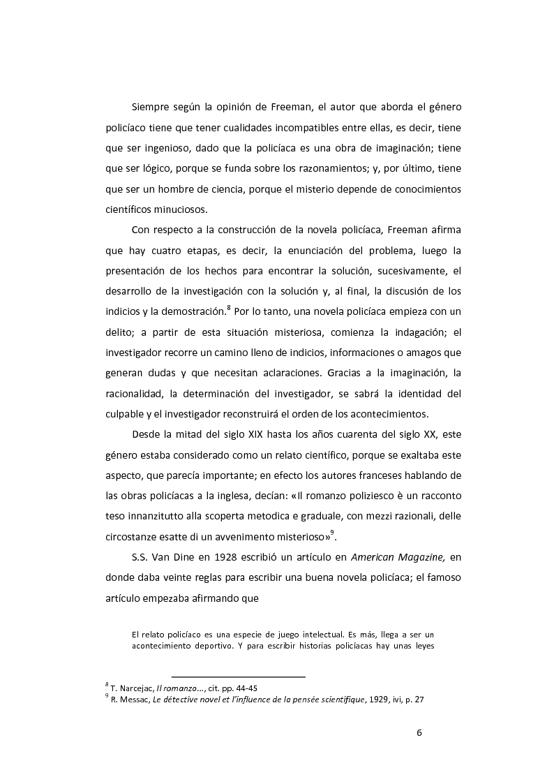 Anteprima della tesi: ''La pazienza del ragno'' de Andrea Camilleri: de la novela a la película, con un estudio de la traducción al español, Pagina 7