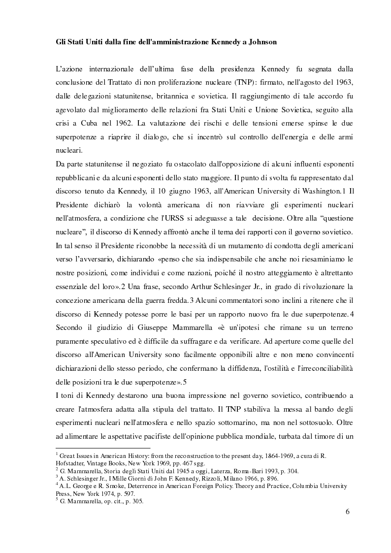 Anteprima della tesi: Italia e Stati Uniti e il riformismo nei primi anni sessanta, Pagina 5