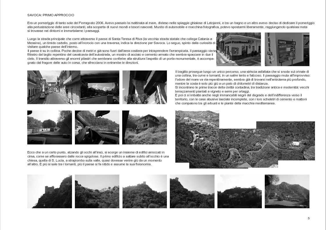 Anteprima della tesi: Progetto di recupero sostenibile del Castello e del Quartiere Pentefur nel borgo medievale di Savoca (territorio della Valle d'Agrò, ME), Pagina 5