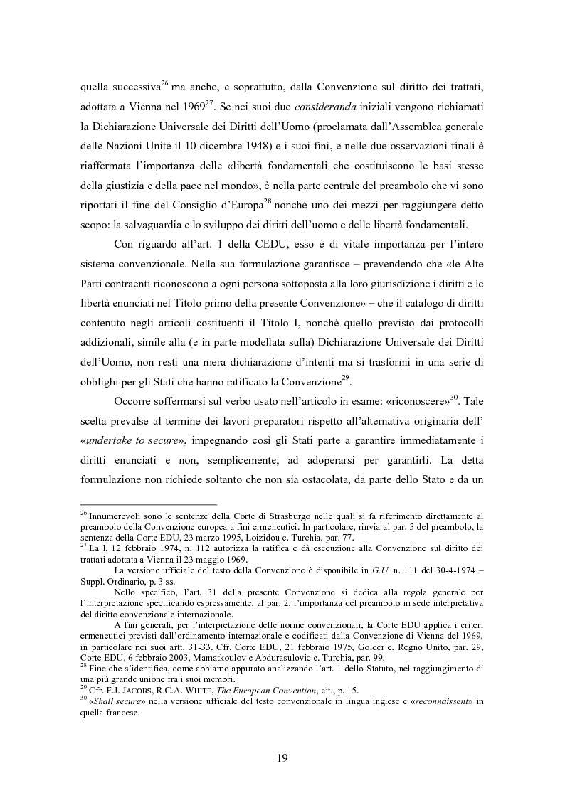 Anteprima della tesi: Ottemperanza alle sentenze della Corte europea dei diritti dell'uomo e processo penale
, Pagina 11