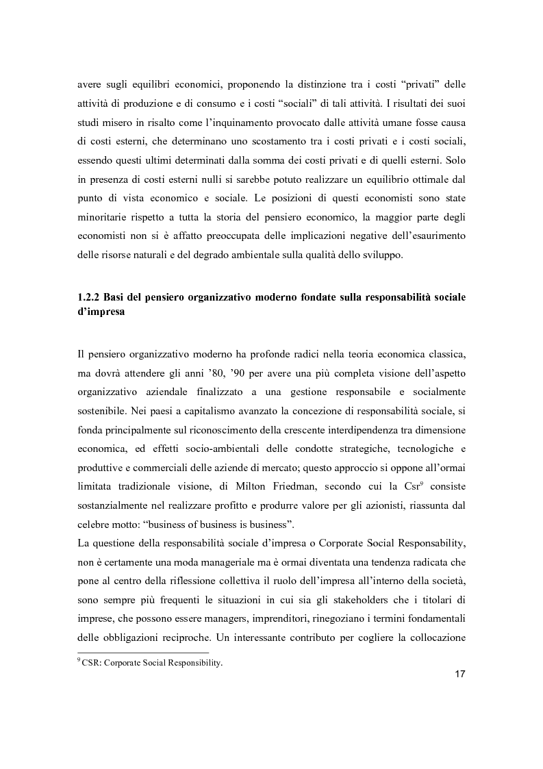 Anteprima della tesi: Lo sviluppo sostenibile nell’esperienza aziendale di Sanpellegrino, Pagina 12