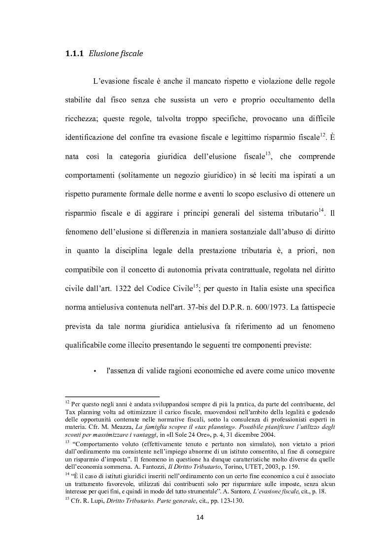 Anteprima della tesi: Sistemi tributari ed evasione fiscale in Italia: note storiche, Pagina 11