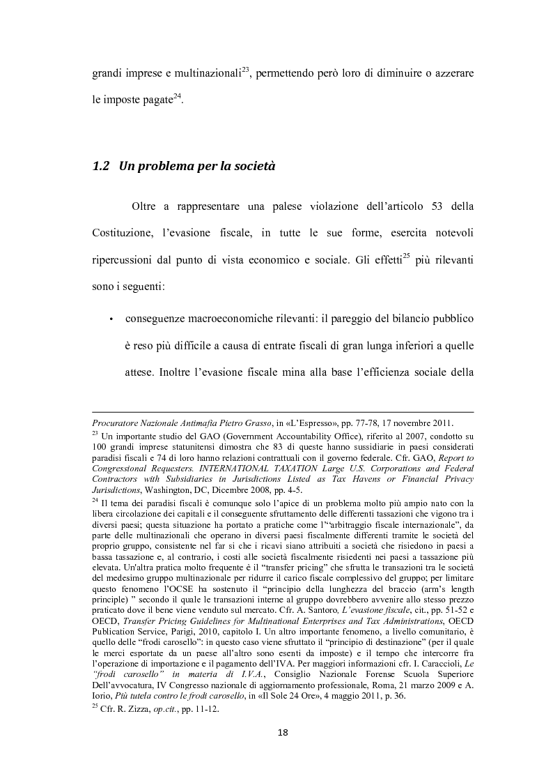 Anteprima della tesi: Sistemi tributari ed evasione fiscale in Italia: note storiche, Pagina 15