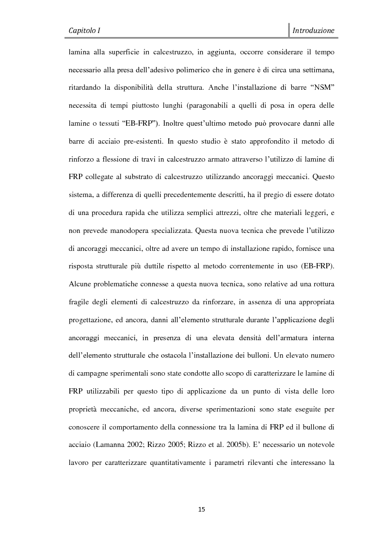 Anteprima della tesi: Effetto del Bond-slip sulla capacità ultima di travi rinforzate con MF-FRP, Pagina 3