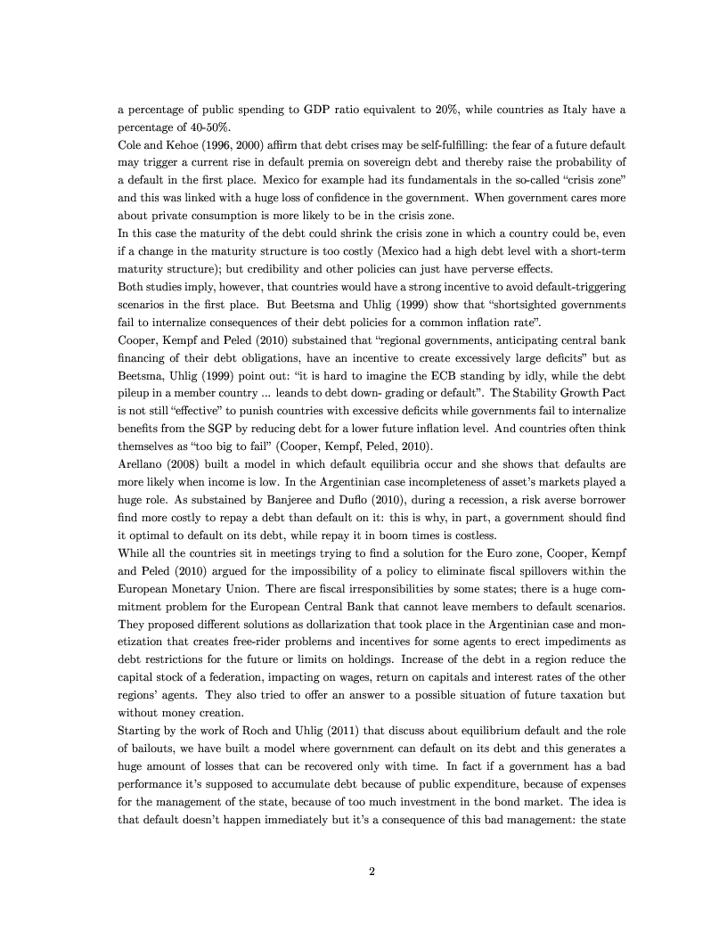 Anteprima della tesi: On the Timing of Default Losses: When and Why?, Pagina 3
