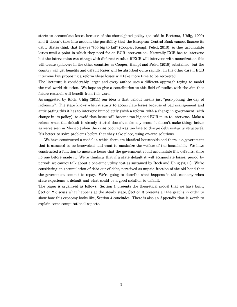 Anteprima della tesi: On the Timing of Default Losses: When and Why?, Pagina 4