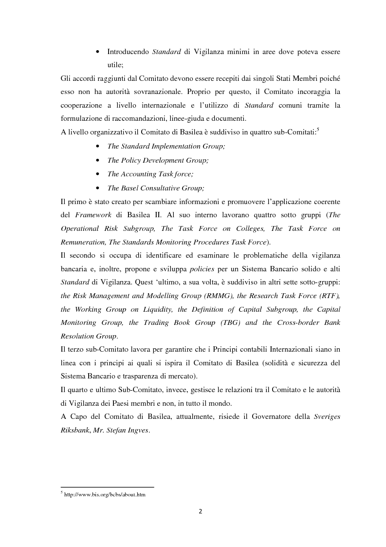 Anteprima della tesi: La Regolamentazione di Basilea III e gli effetti sulle Piccole e Medie imprese, Pagina 6