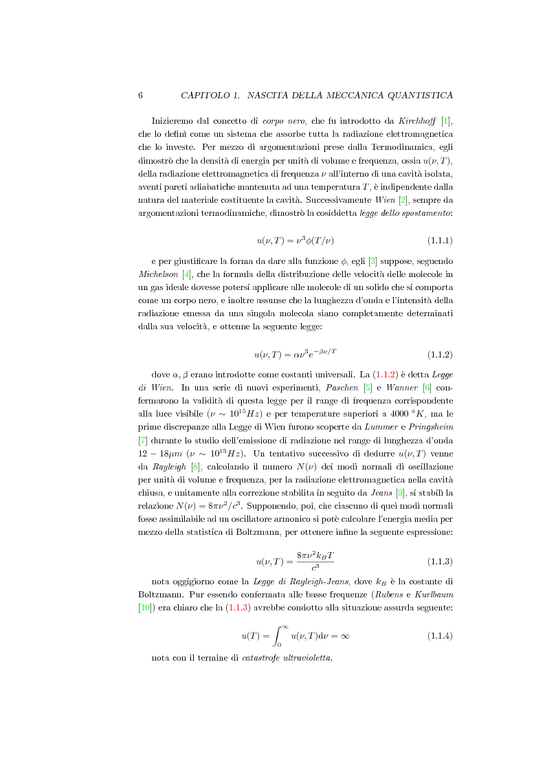 Anteprima della tesi: Una Teoria a Variabili Nascoste in Sostituzione della Meccanica Quantistica, Pagina 3