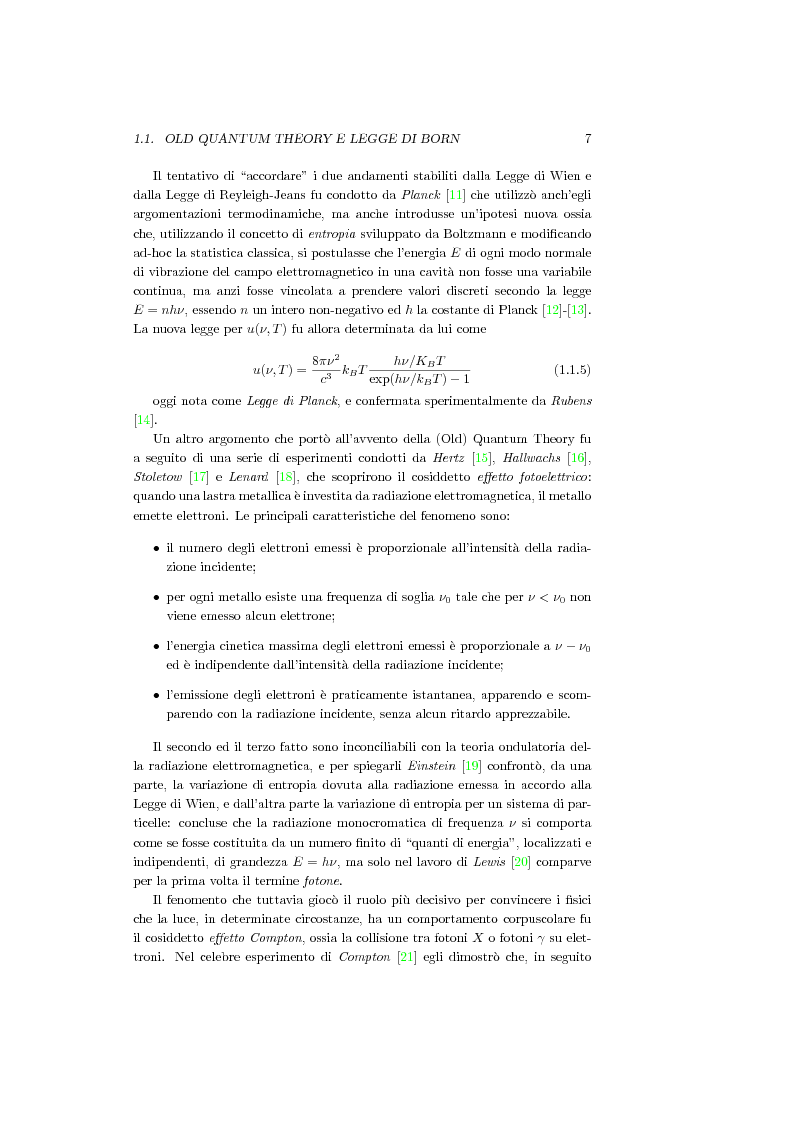 Anteprima della tesi: Una Teoria a Variabili Nascoste in Sostituzione della Meccanica Quantistica, Pagina 4