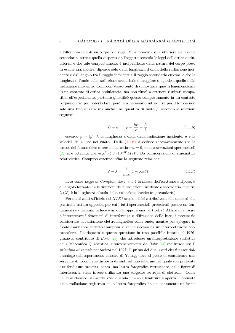 Anteprima della tesi: Una Teoria a Variabili Nascoste in Sostituzione della Meccanica Quantistica, Pagina 5