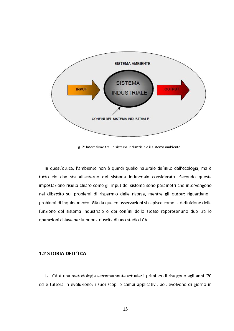 Anteprima della tesi: La metodologia LCA (Life Cycle Analysis). Sfide e potenzialità per il futuro., Pagina 9