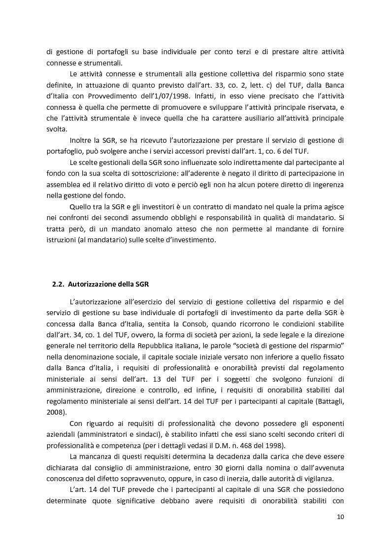 Anteprima della tesi: La Compliance nella SGR, Pagina 5