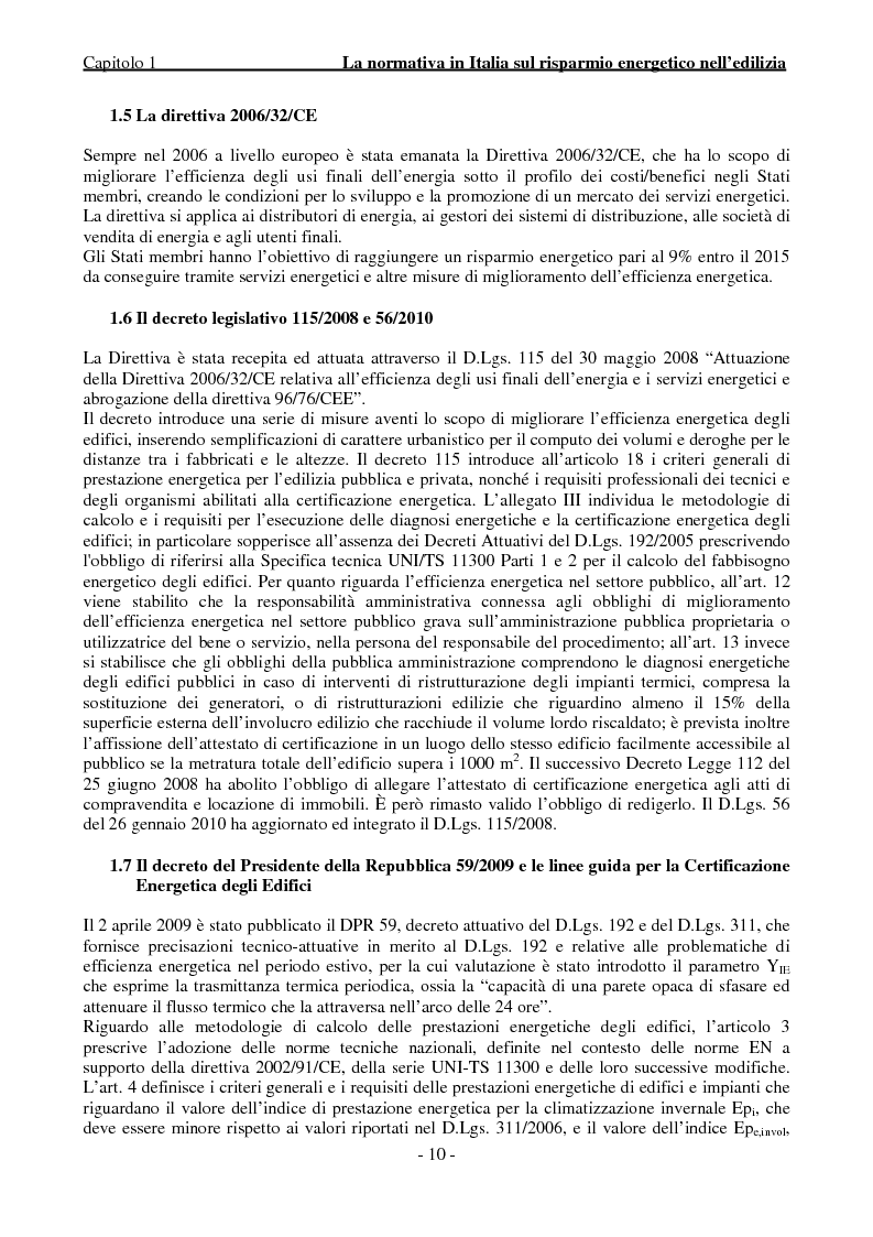 Anteprima della tesi: Efficienza Energetica degli edifici storici - Riqualificazione Della sede municipale di Castelmassa, Pagina 5
