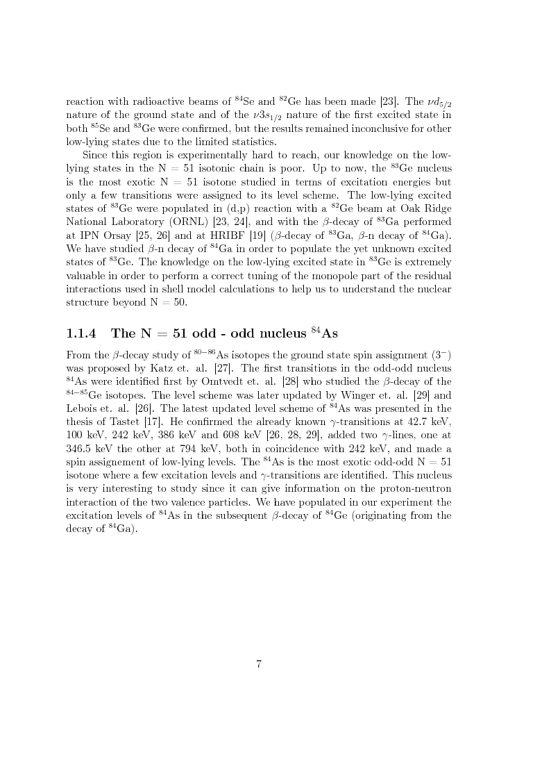Anteprima della tesi: Beta decay studies close to the doubly-magic nucleus 78Ni, Pagina 8