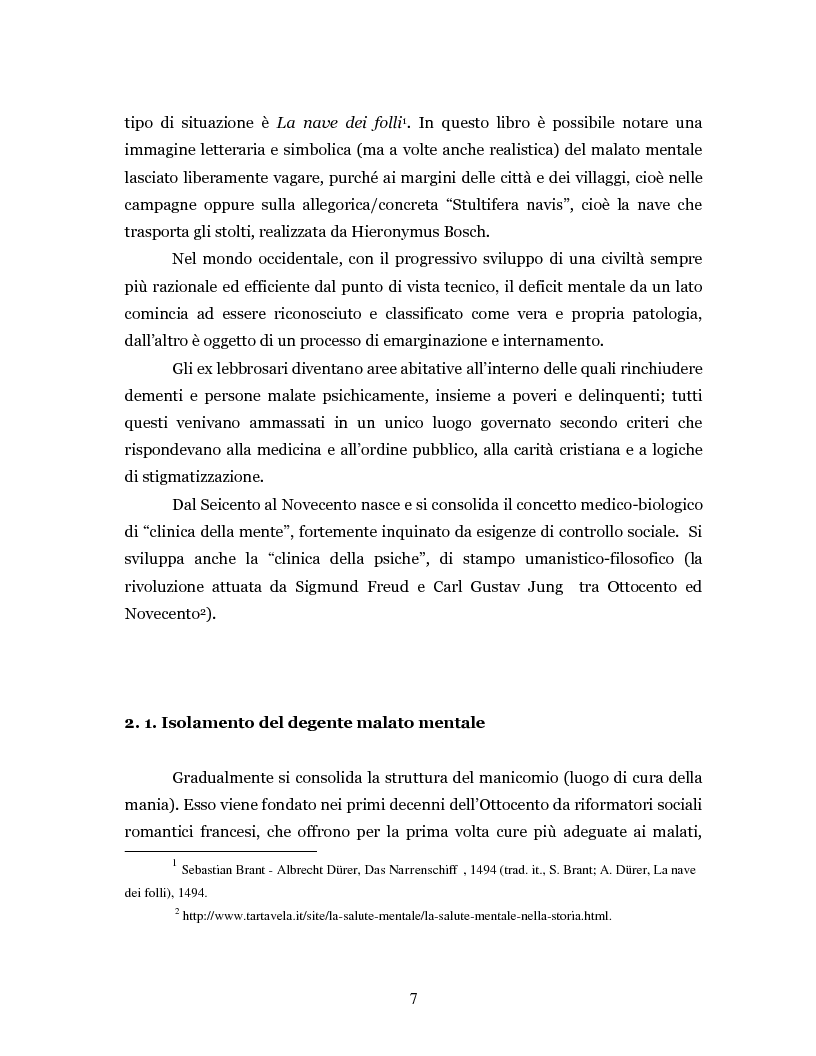 Anteprima della tesi: Un’intramontabile utopia - La valenza educativa dell’antipsichiatria di Franco Basaglia, Pagina 4