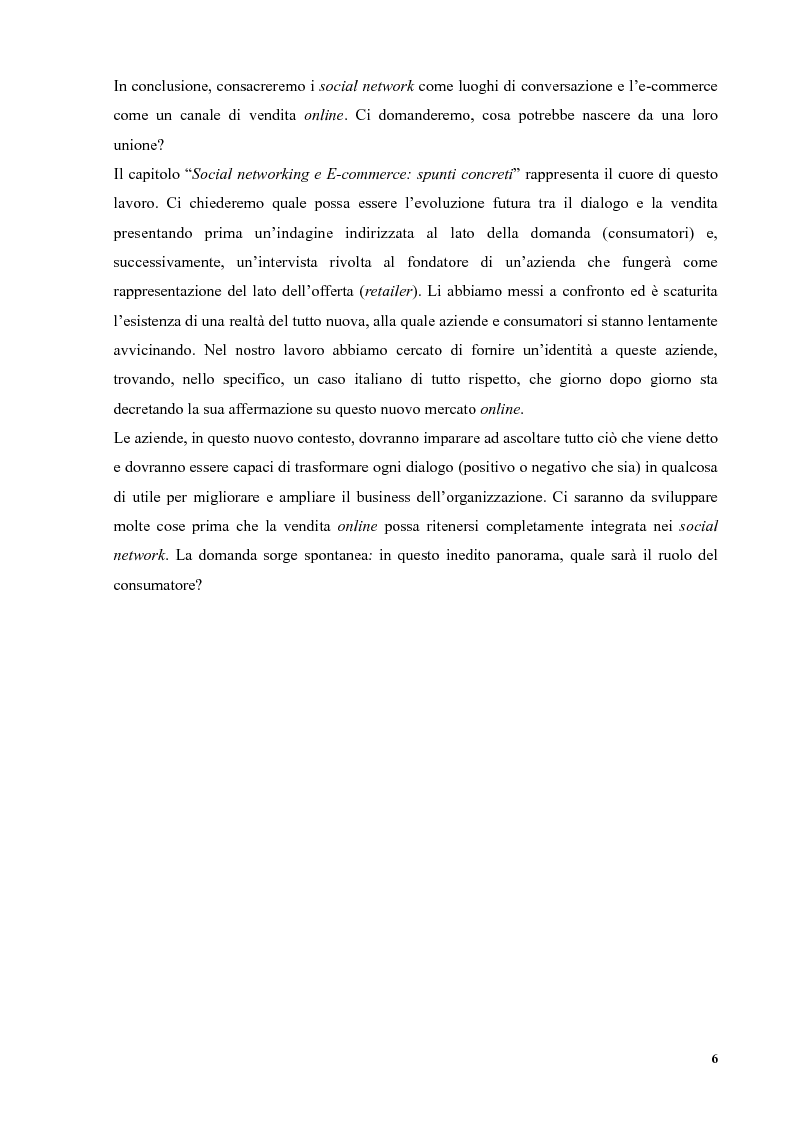 Anteprima della tesi: Social Networking e E-commerce nel settore Moda: sviluppi, Pagina 5