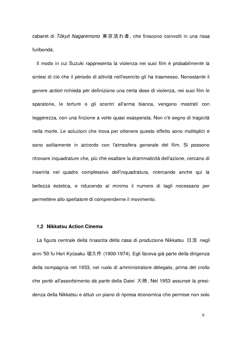 Anteprima della tesi: Il cinema di Suzuki Seijun, Pagina 4