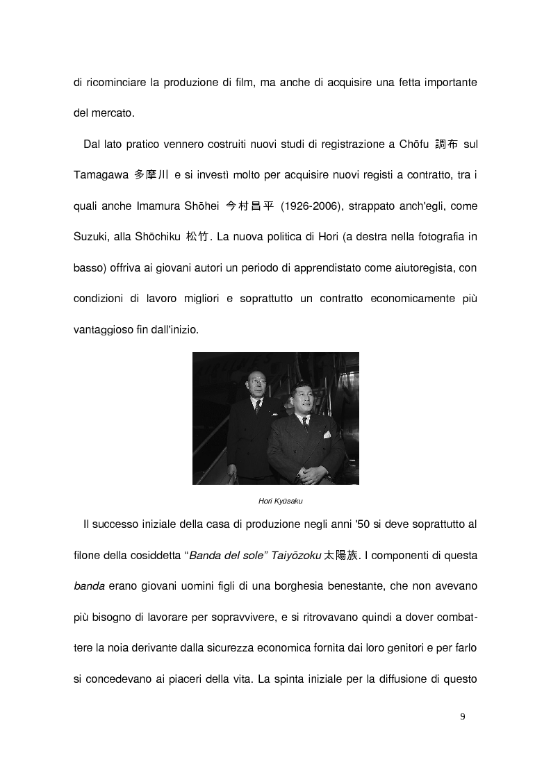 Anteprima della tesi: Il cinema di Suzuki Seijun, Pagina 5