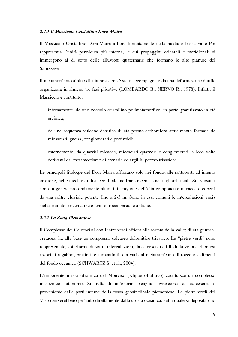 Anteprima della tesi: Caratterizzazione climatica e analisi del fenomeno valanghivo in Alta Valle Po attraverso la realizzazione della Carta di Localizzazione Probabile delle Valanghe, Pagina 10